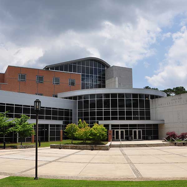 james m baker university center building