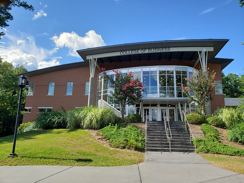 College of business building