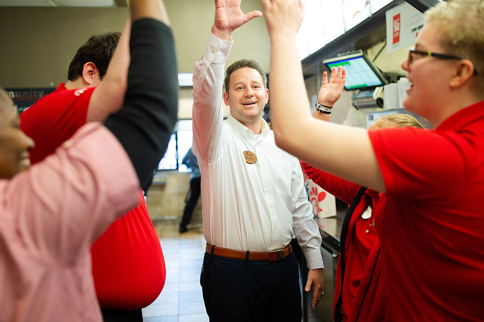 John Starr at Chick-fil-A