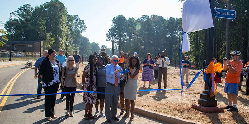 CSU New Road Ribbon Cutting