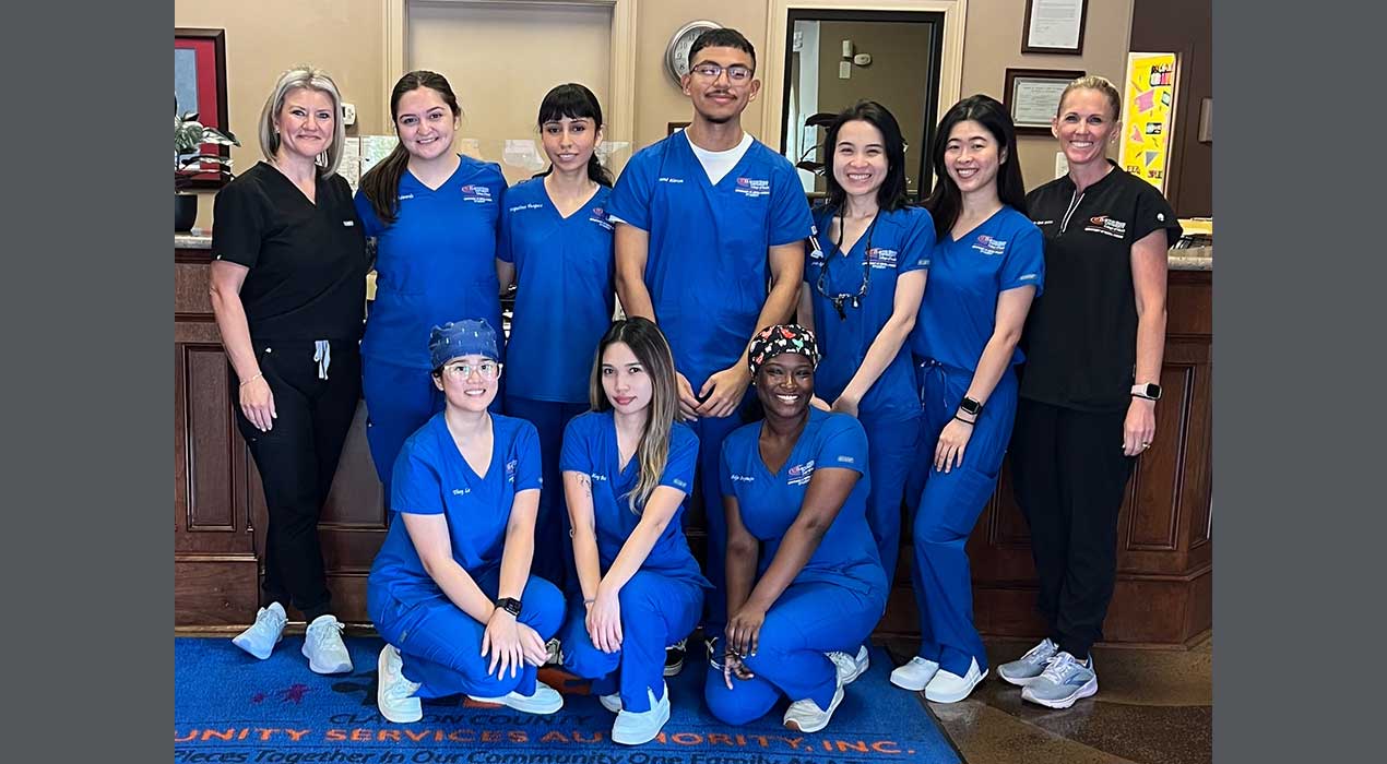 Clayton State University Dental Hygiene students