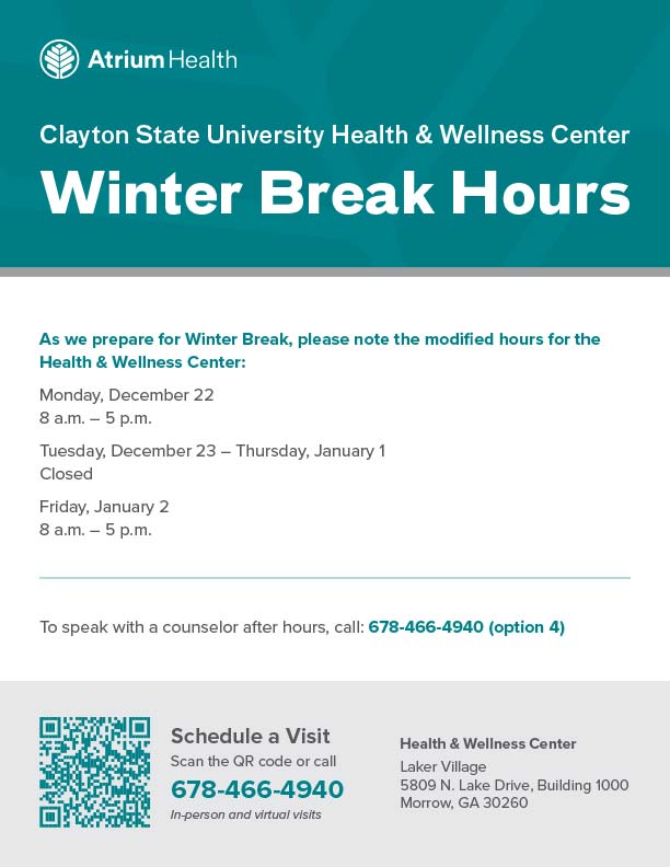 winter break hours